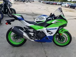 Salvage motorcycles for sale at Fredericksburg, VA auction: 2024 Kawasaki EX500 A