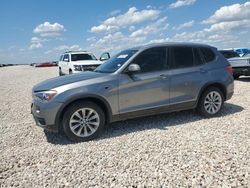 Salvage cars for sale from Copart New Braunfels, TX: 2015 BMW X3 XDRIVE28D