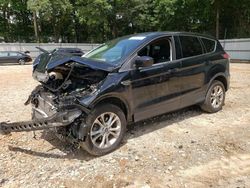 Salvage cars for sale at Austell, GA auction: 2017 Ford Escape SE