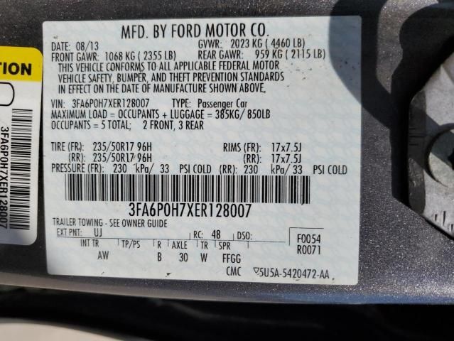 2014 Ford Fusion SE