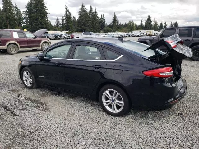 2018 Ford Fusion SE Hybrid