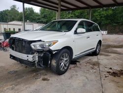 Salvage cars for sale at Hueytown, AL auction: 2015 Infiniti QX60