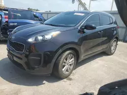 Salvage cars for sale at Kansas City, KS auction: 2017 KIA Sportage LX