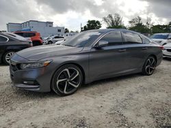 Flood-damaged cars for sale at auction: 2020 Honda Accord Sport