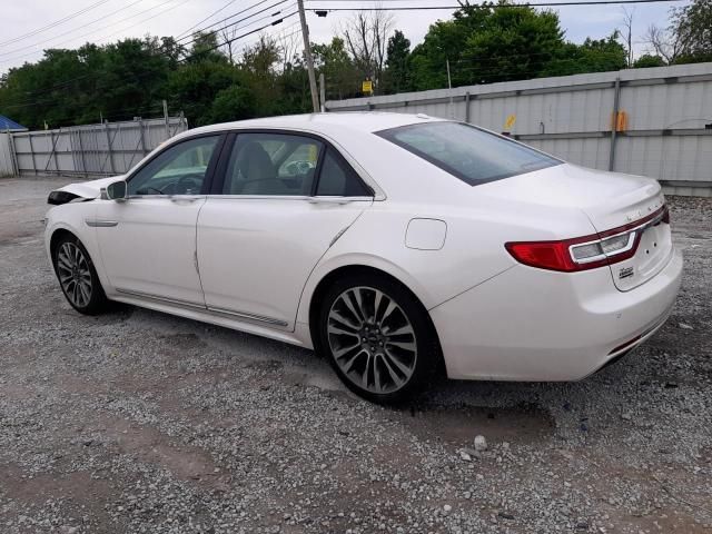 2017 Lincoln Continental Select