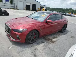 Salvage cars for sale at Savannah, GA auction: 2019 Genesis G70 Prestige