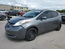 2015 Nissan Leaf S en venta en Wilmer, TX