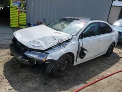 Salvage cars for sale at Seaford, DE auction: 2017 Volkswagen Jetta S