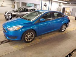 Salvage cars for sale at Dyer, IN auction: 2015 Ford Focus SE