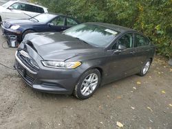 Salvage cars for sale at Arlington, WA auction: 2016 Ford Fusion SE