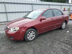 Salvage cars for sale at Gastonia, NC auction: 2007 KIA Spectra EX