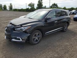 Infiniti salvage cars for sale: 2016 Infiniti QX60