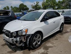 Chevrolet Vehiculos salvage en venta: 2015 Chevrolet Sonic RS