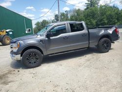 Salvage cars for sale at Candia, NH auction: 2021 Ford F150 Supercrew