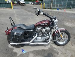 Salvage motorcycles for sale at Duryea, PA auction: 2015 Harley-Davidson XL1200 C