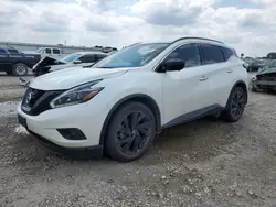 Salvage cars for sale at Kansas City, KS auction: 2018 Nissan Murano S