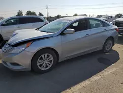 Salvage cars for sale at Nampa, ID auction: 2012 Hyundai Sonata GLS