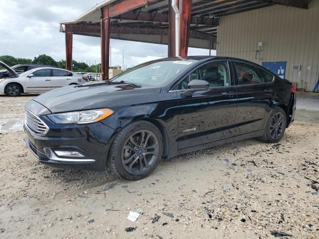 2018 Ford Fusion SE Hybrid