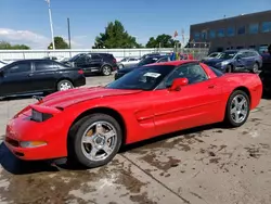 Chevrolet salvage cars for sale: 1998 Chevrolet Corvette