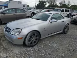 Mercedes-Benz salvage cars for sale: 1998 Mercedes-Benz SLK 230 Kompressor