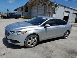 Salvage cars for sale from Copart Corpus Christi, TX: 2018 Ford Fusion SE