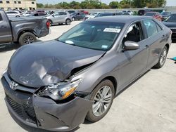 Toyota salvage cars for sale: 2017 Toyota Camry LE