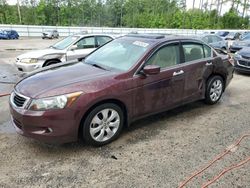 Vehiculos salvage en venta de Copart Harleyville, SC: 2010 Honda Accord EXL