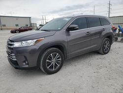 Salvage cars for sale at Haslet, TX auction: 2017 Toyota Highlander SE