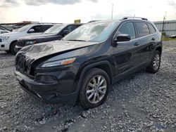 Salvage cars for sale at Cahokia Heights, IL auction: 2015 Jeep Cherokee Limited