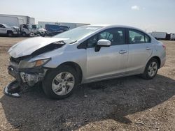 Salvage cars for sale at Houston, TX auction: 2014 Honda Civic LX