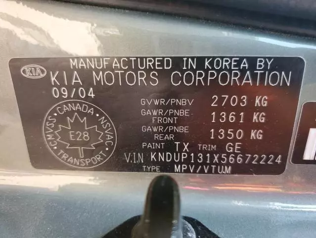 2005 KIA Sedona EX