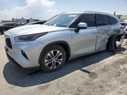 Salvage cars for sale at Bakersfield, CA auction: 2021 Toyota Highlander XLE