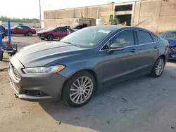 Salvage cars for sale at Fredericksburg, VA auction: 2015 Ford Fusion Titanium