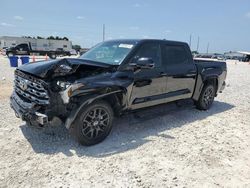 Toyota salvage cars for sale: 2024 Toyota Tundra Crewmax Platinum