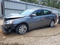 Salvage cars for sale at Austell, GA auction: 2018 Nissan Sentra S