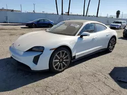 Porsche salvage cars for sale: 2021 Porsche Taycan Turbo