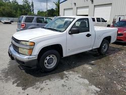 Salvage cars for sale at Savannah, GA auction: 2008 Chevrolet Colorado