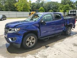 Salvage cars for sale from Copart Savannah, GA: 2016 Chevrolet Colorado Z71