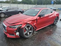 Salvage cars for sale from Copart Eight Mile, AL: 2019 Infiniti Q60 RED Sport 400