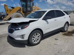 Carros salvage sin ofertas aún a la venta en subasta: 2021 Chevrolet Equinox LS