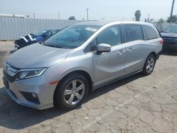 Salvage cars for sale at Van Nuys, CA auction: 2018 Honda Odyssey EX