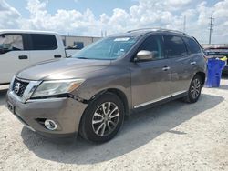 Nissan salvage cars for sale: 2014 Nissan Pathfinder S