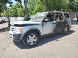 Salvage cars for sale at Portland, OR auction: 2007 Land Rover LR3 SE