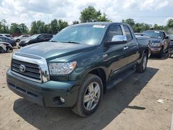 Toyota Tundra Double cab Limited salvage cars for sale: 2008 Toyota Tundra Double Cab Limited