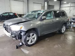 Salvage cars for sale at Ham Lake, MN auction: 2009 Toyota Highlander Sport