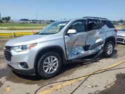 Chevrolet salvage cars for sale: 2021 Chevrolet Traverse LT