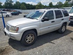 Salvage cars for sale at Grantville, PA auction: 2004 Jeep Grand Cherokee Laredo