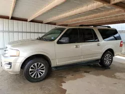 Salvage cars for sale at Andrews, TX auction: 2017 Ford Expedition EL XLT