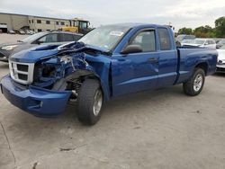 Salvage cars for sale from Copart Wilmer, TX: 2011 Dodge Dakota SLT