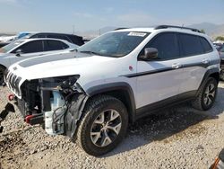 Jeep salvage cars for sale: 2015 Jeep Cherokee Trailhawk